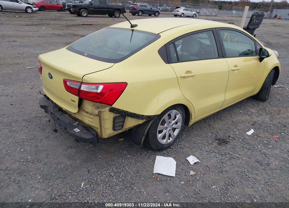2016 KIA RIO LX VIN: KNADM4A36G6561622