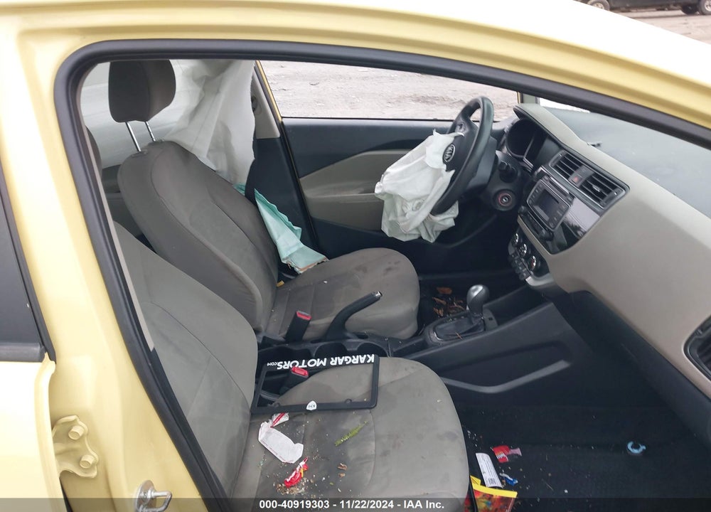 2016 KIA RIO LX VIN: KNADM4A36G6561622