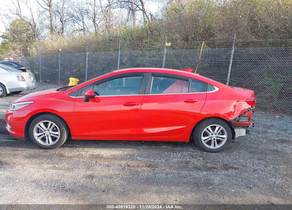 2016 CHEVROLET CRUZE LT AUTO VIN: 1G1BE5SM8G7306445