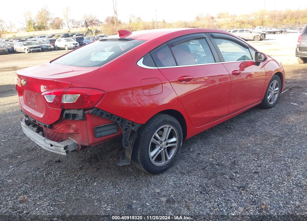 2016 CHEVROLET CRUZE LT AUTO VIN: 1G1BE5SM8G7306445