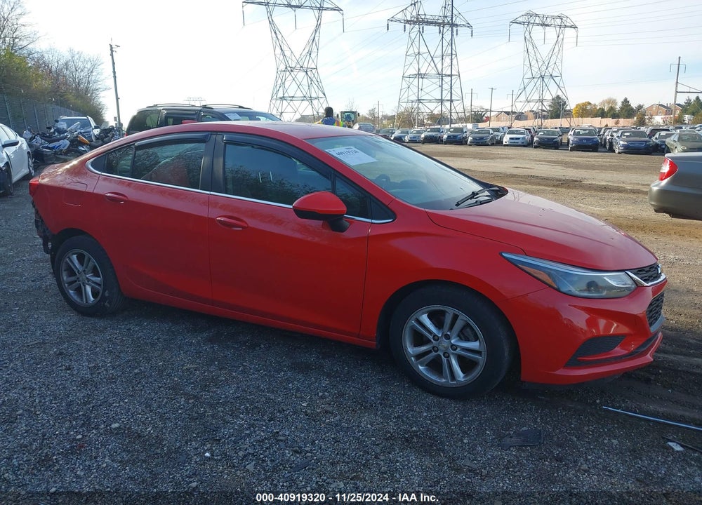 2016 CHEVROLET CRUZE LT AUTO VIN: 1G1BE5SM8G7306445