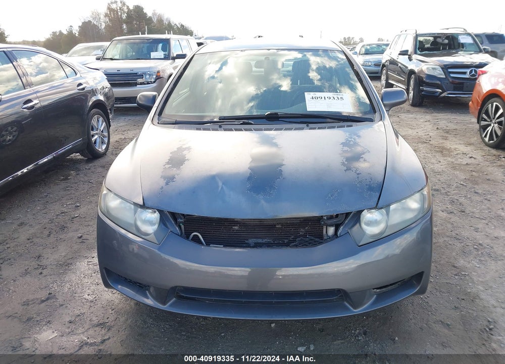 2009 HONDA CIVIC LX VIN: 2HGFA16529H534398