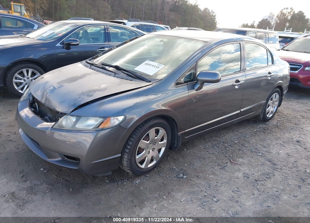 2009 HONDA CIVIC LX VIN: 2HGFA16529H534398