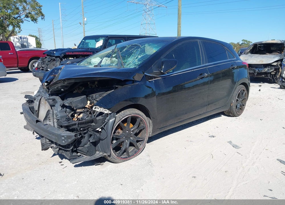2013 HYUNDAI ELANTRA GT VIN: KMHD35LE8DU044612