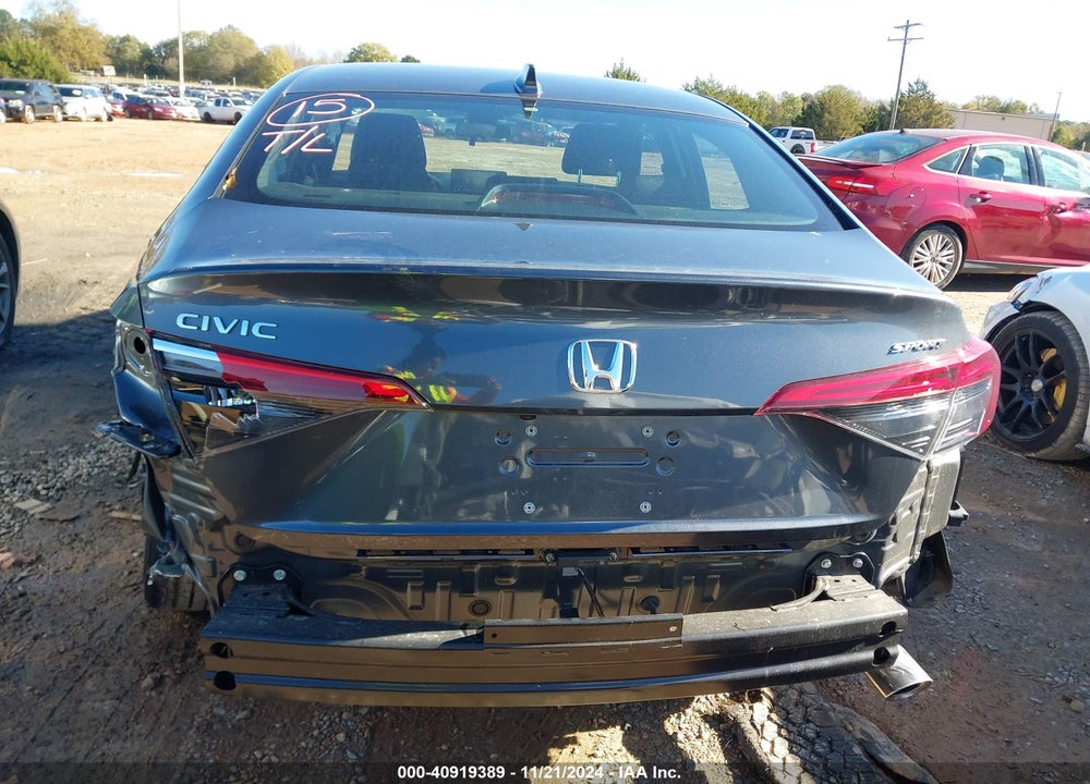 2023 HONDA CIVIC VIN: 2HGFE2F54PH572061