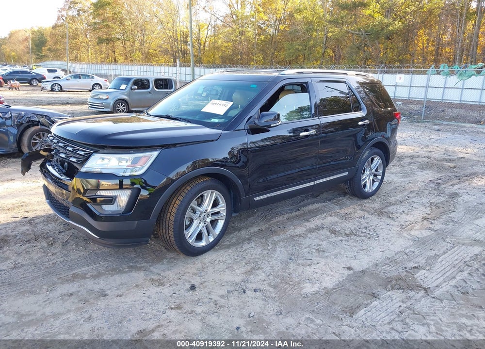 2017 FORD EXPLORER LIMITED VIN: 1FM5K7F8XHGA54233