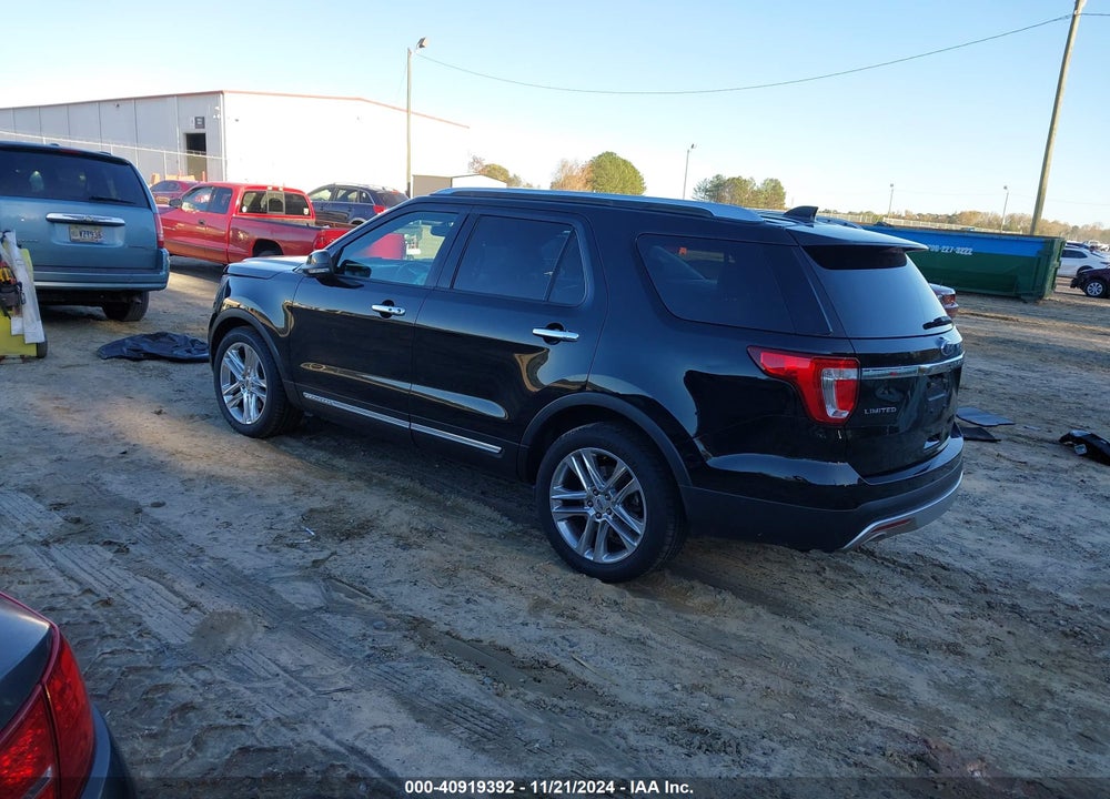 2017 FORD EXPLORER LIMITED VIN: 1FM5K7F8XHGA54233