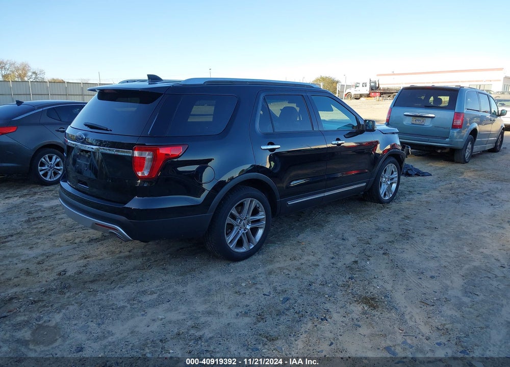 2017 FORD EXPLORER LIMITED VIN: 1FM5K7F8XHGA54233