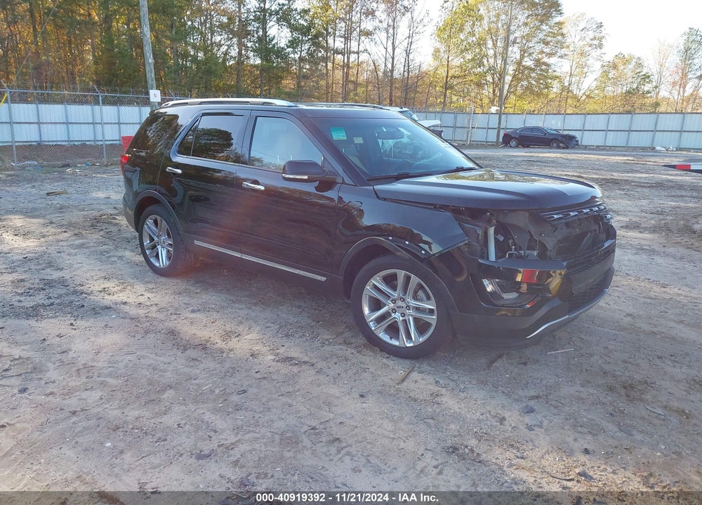 2017 FORD EXPLORER LIMITED VIN: 1FM5K7F8XHGA54233