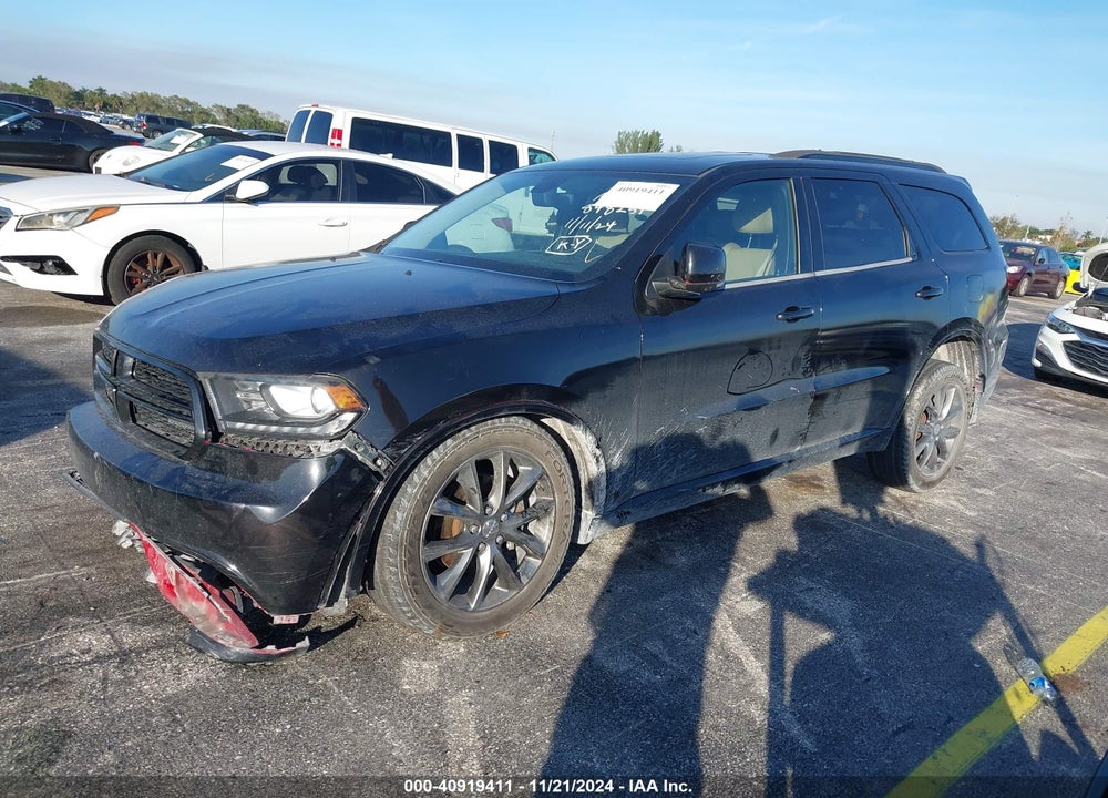2017 DODGE DURANGO GT AWD VIN: 1C4RDJDG1HC848259