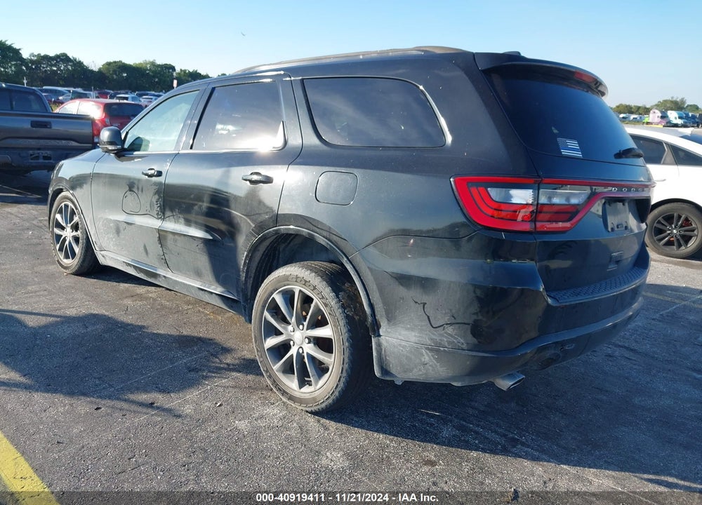 2017 DODGE DURANGO GT AWD VIN: 1C4RDJDG1HC848259