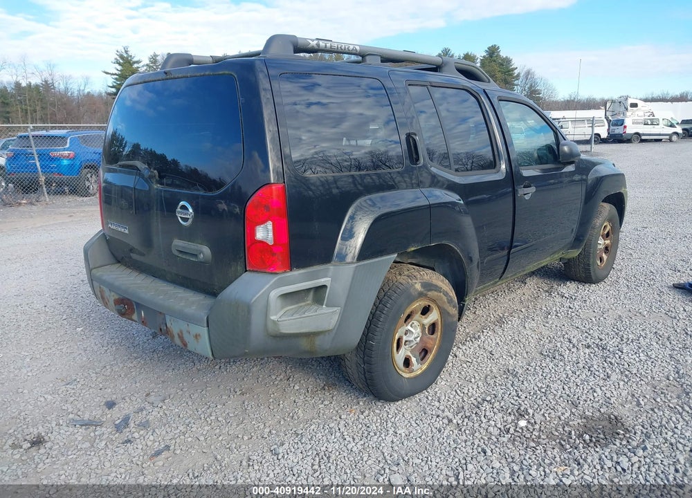 2008 NISSAN XTERRA X VIN: 5N1AN08W88C533556