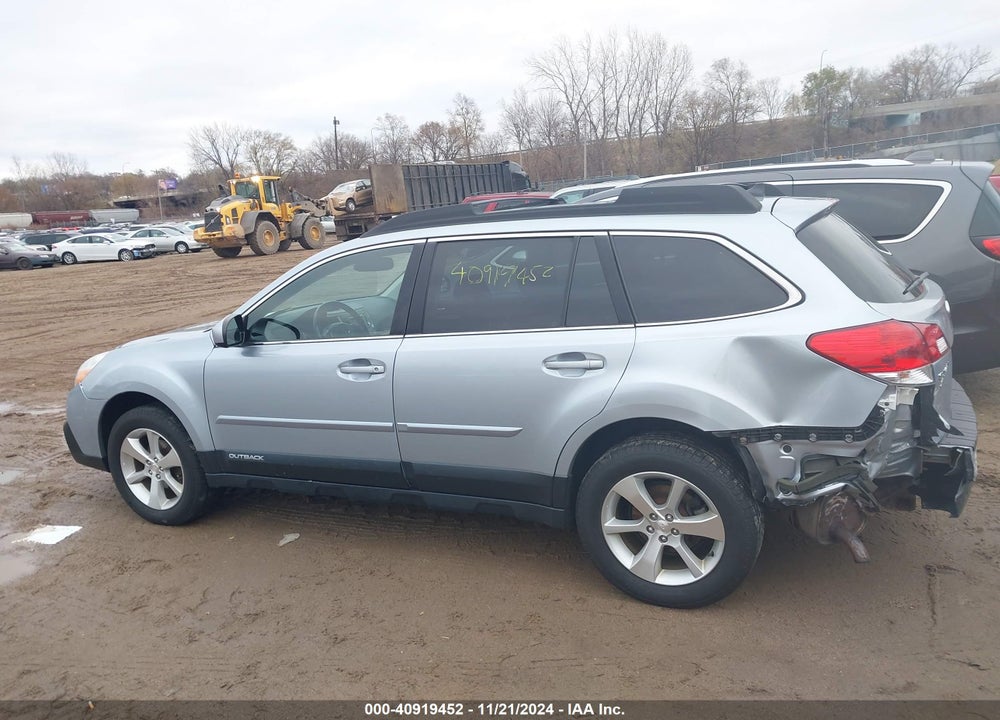 2013 SUBARU OUTBACK 2.5I LIMITED VIN: 4S4BRCKC6D3306949