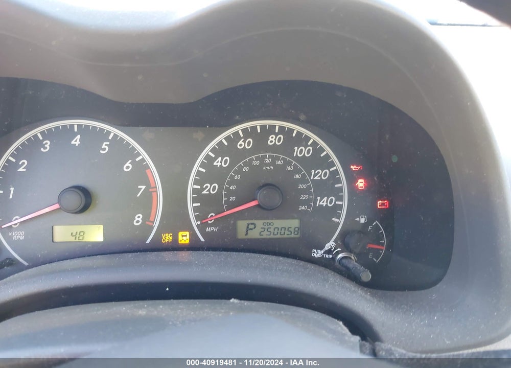 2010 TOYOTA COROLLA LE VIN: 2T1BU4EE4AC253998