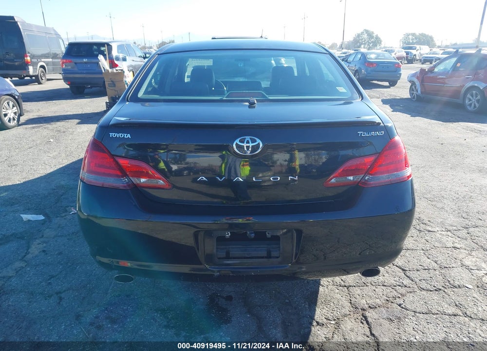 2008 TOYOTA AVALON TOURING VIN: 4T1BK36B18U270271