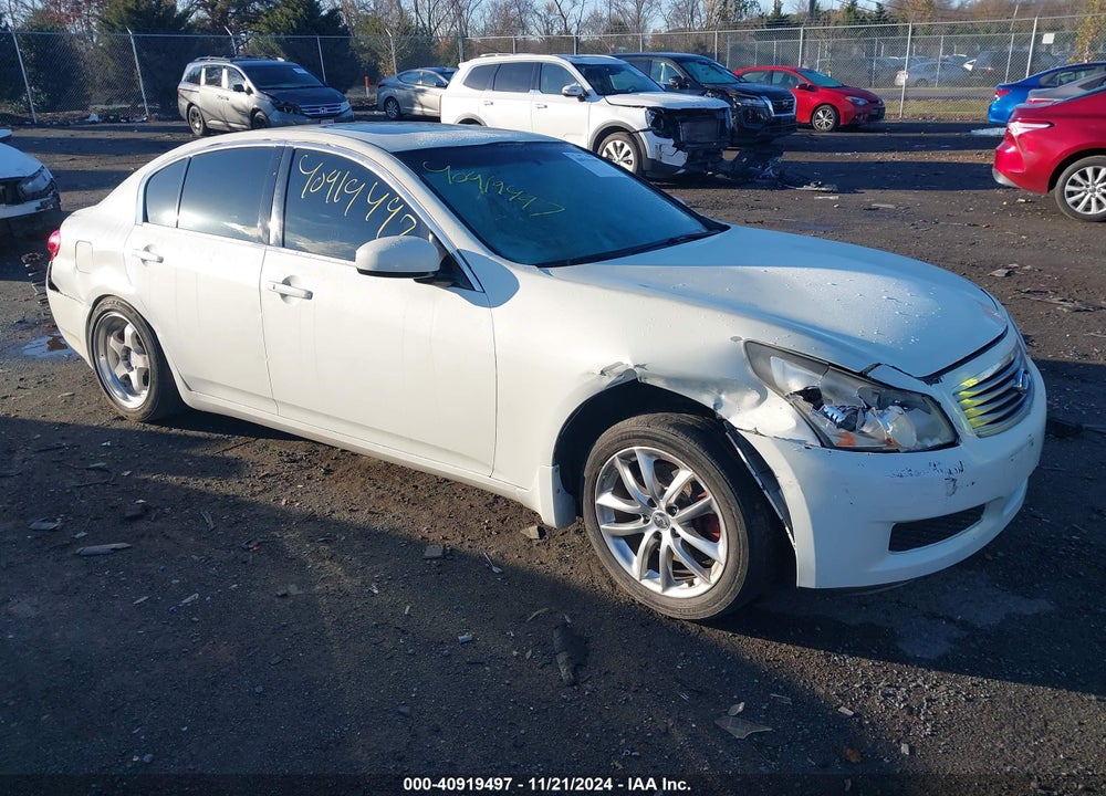 2008 INFINITI G35X VIN: JNKBV61F68M278081