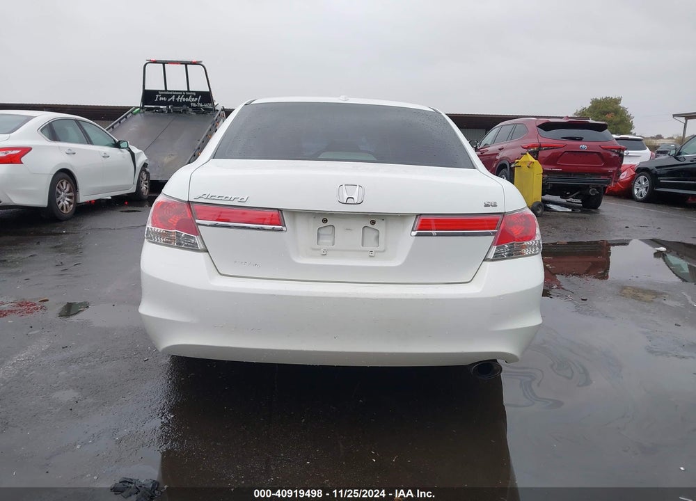 2011 HONDA ACCORD 2.4 SE VIN: 1HGCP2F65BA801828
