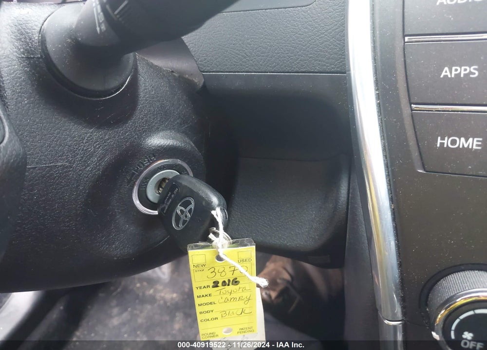 2016 TOYOTA CAMRY SE VIN: 4T1BF1FK0GU161632