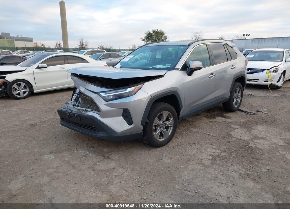 2022 TOYOTA RAV4 HYBRID XLE VIN: 4T3RWRFV7NU052211