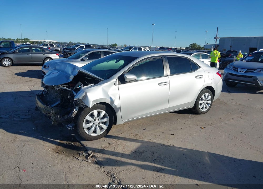 2016 TOYOTA COROLLA LE VIN: 5YFBURHE4GP500180
