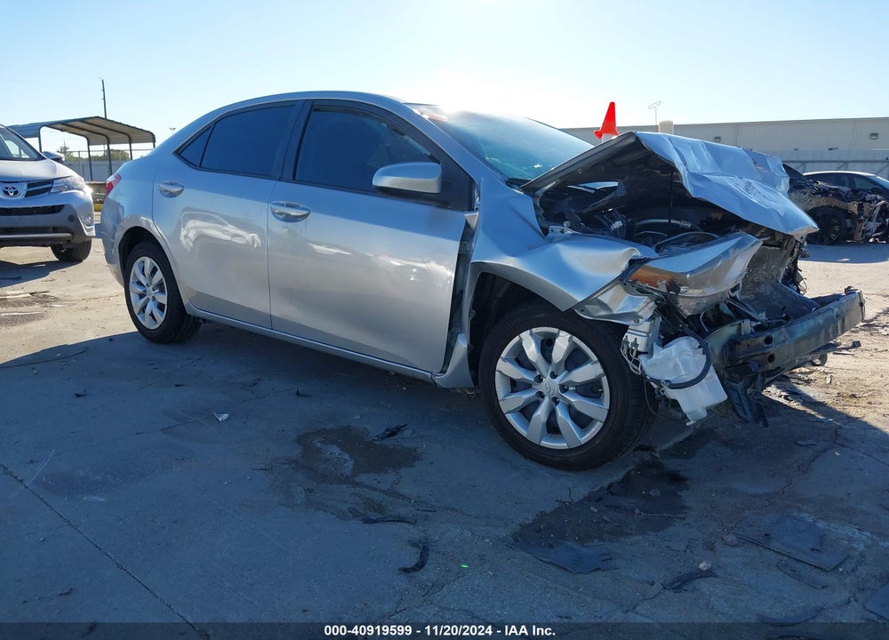 2016 TOYOTA COROLLA LE VIN: 5YFBURHE4GP500180