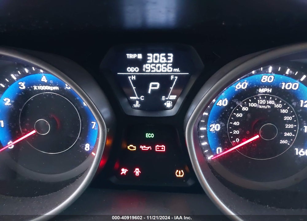 2013 HYUNDAI ELANTRA GLS VIN: KMHDH4AE2DU932397