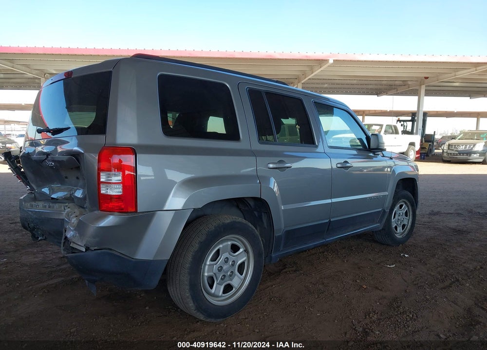2015 JEEP PATRIOT SPORT VIN: 1C4NJPBA6FD313024