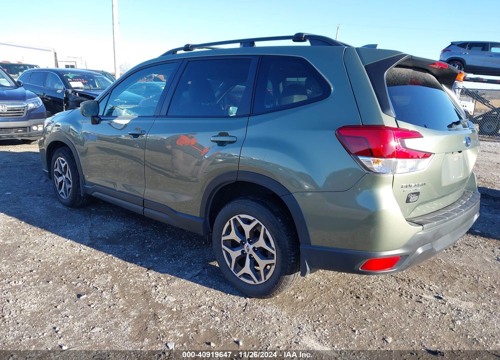 2020 SUBARU FORESTER PREMIUM VIN: JF2SKAGC9LH446454