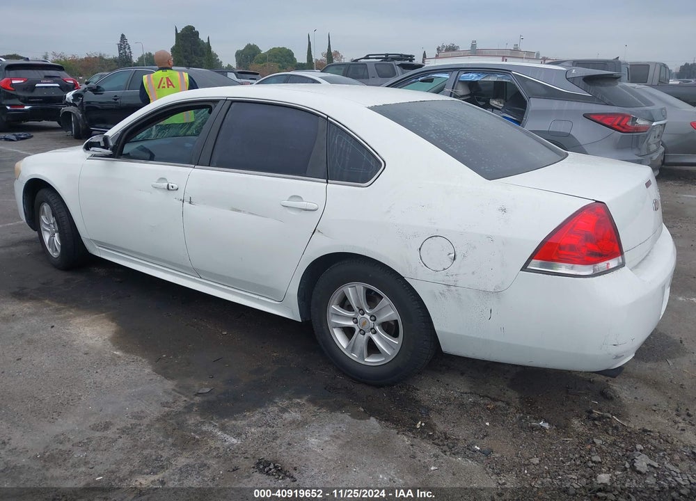 2013 CHEVROLET IMPALA LS VIN: 2G1WF5E35D1236901