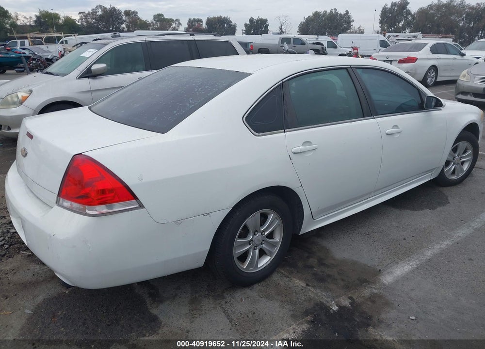 2013 CHEVROLET IMPALA LS VIN: 2G1WF5E35D1236901