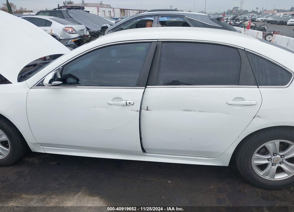 2013 CHEVROLET IMPALA LS VIN: 2G1WF5E35D1236901