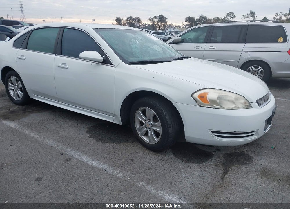2013 CHEVROLET IMPALA LS VIN: 2G1WF5E35D1236901
