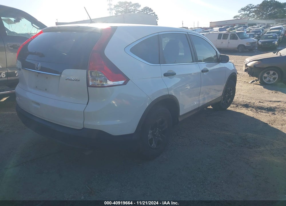 2012 HONDA CR-V LX VIN: 5J6RM4H39CL064102