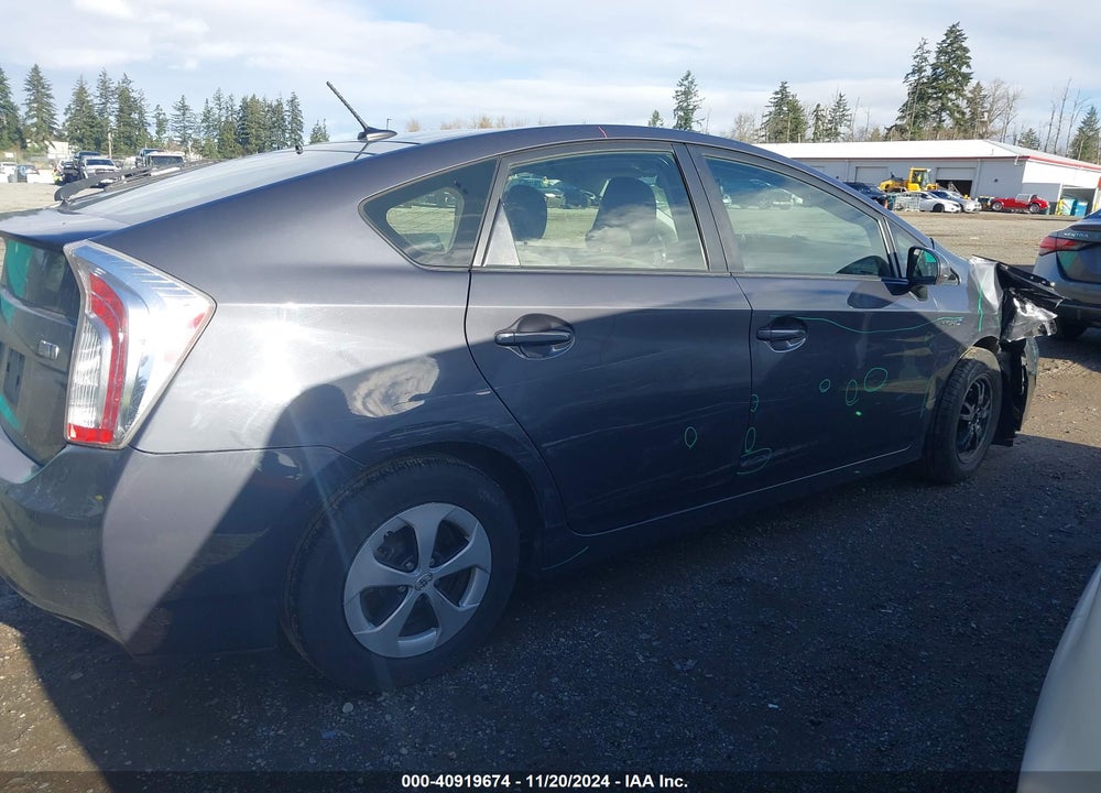 2013 TOYOTA PRIUS VIN: JTDKN3DUXD1723346