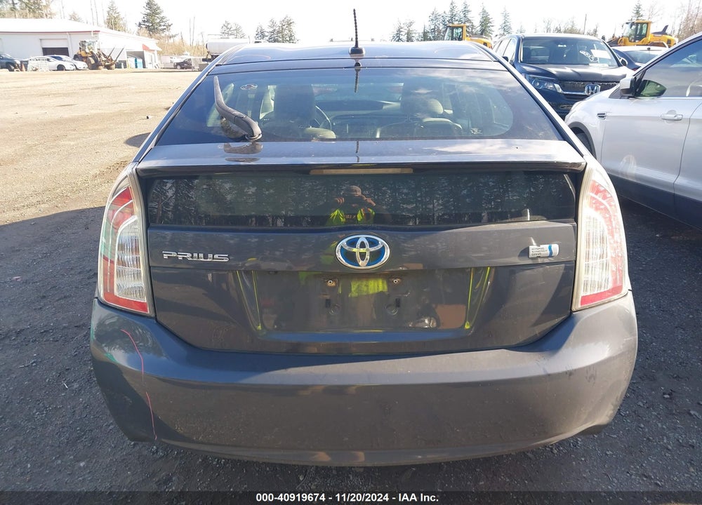 2013 TOYOTA PRIUS VIN: JTDKN3DUXD1723346