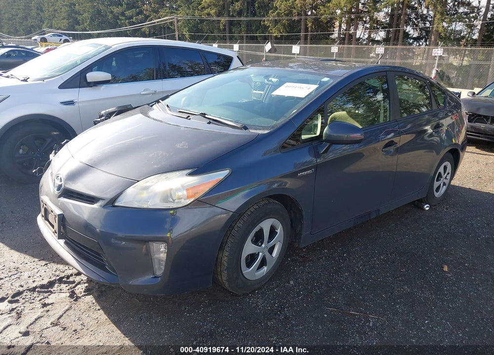 2013 TOYOTA PRIUS VIN: JTDKN3DUXD1723346