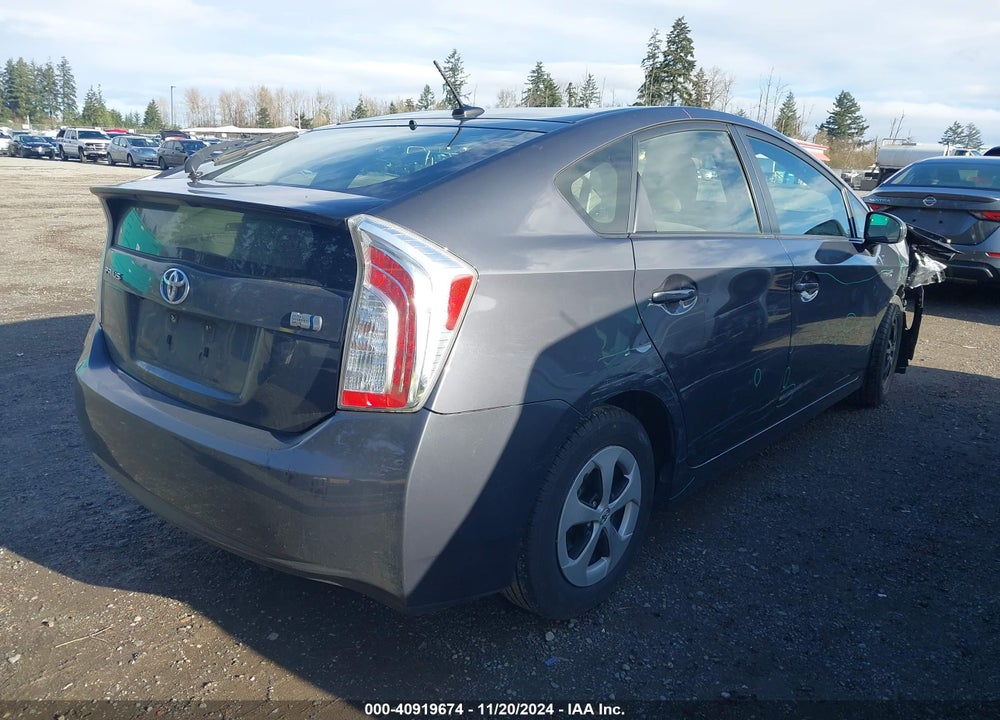2013 TOYOTA PRIUS VIN: JTDKN3DUXD1723346