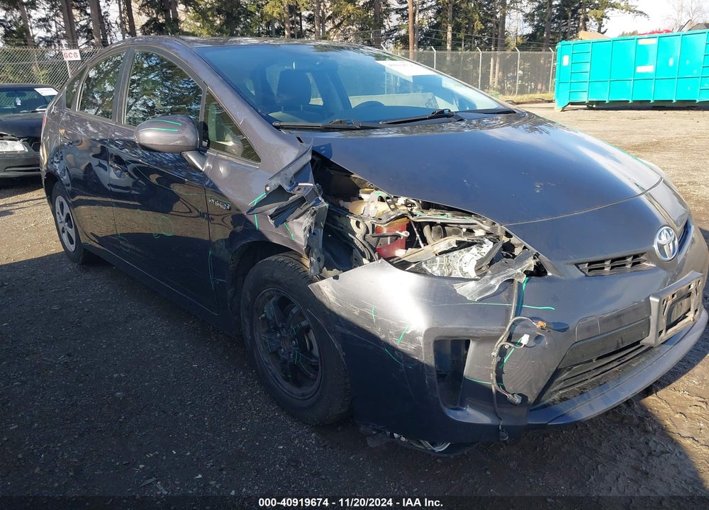 2013 TOYOTA PRIUS VIN: JTDKN3DUXD1723346