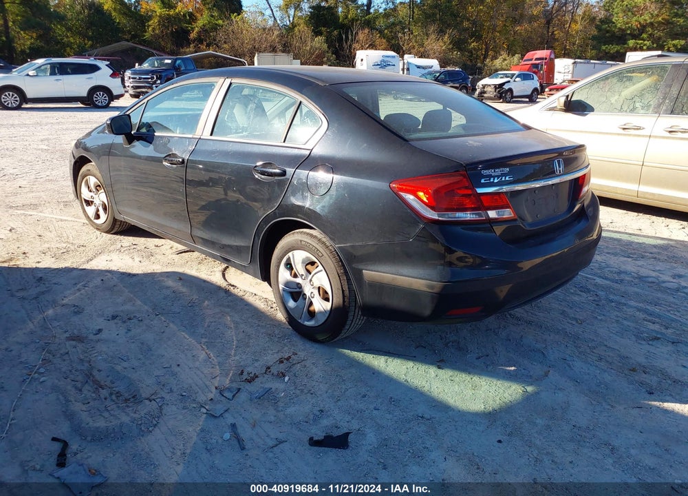 2014 HONDA CIVIC LX VIN: 19XFB2F53EE230178