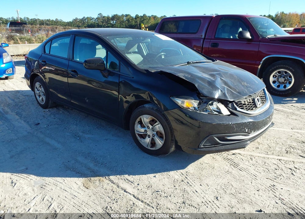 2014 HONDA CIVIC LX VIN: 19XFB2F53EE230178