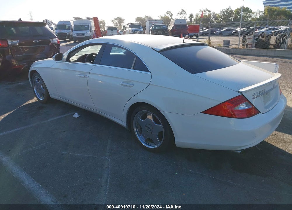 2006 MERCEDES-BENZ CLS 500 VIN: WDDDJ75X76A058788