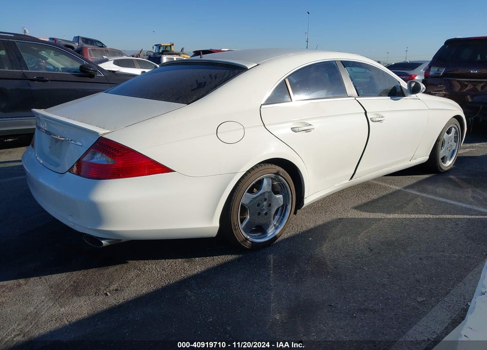 2006 MERCEDES-BENZ CLS 500 VIN: WDDDJ75X76A058788