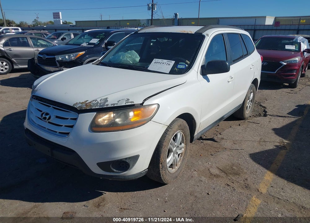 2010 HYUNDAI SANTA FE GLS VIN: 5NMSG3AB3AH347569