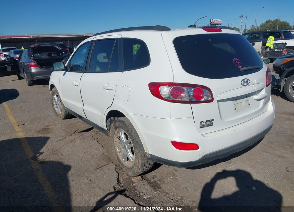 2010 HYUNDAI SANTA FE GLS VIN: 5NMSG3AB3AH347569