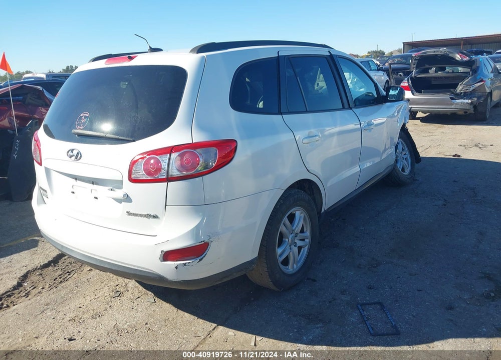 2010 HYUNDAI SANTA FE GLS VIN: 5NMSG3AB3AH347569