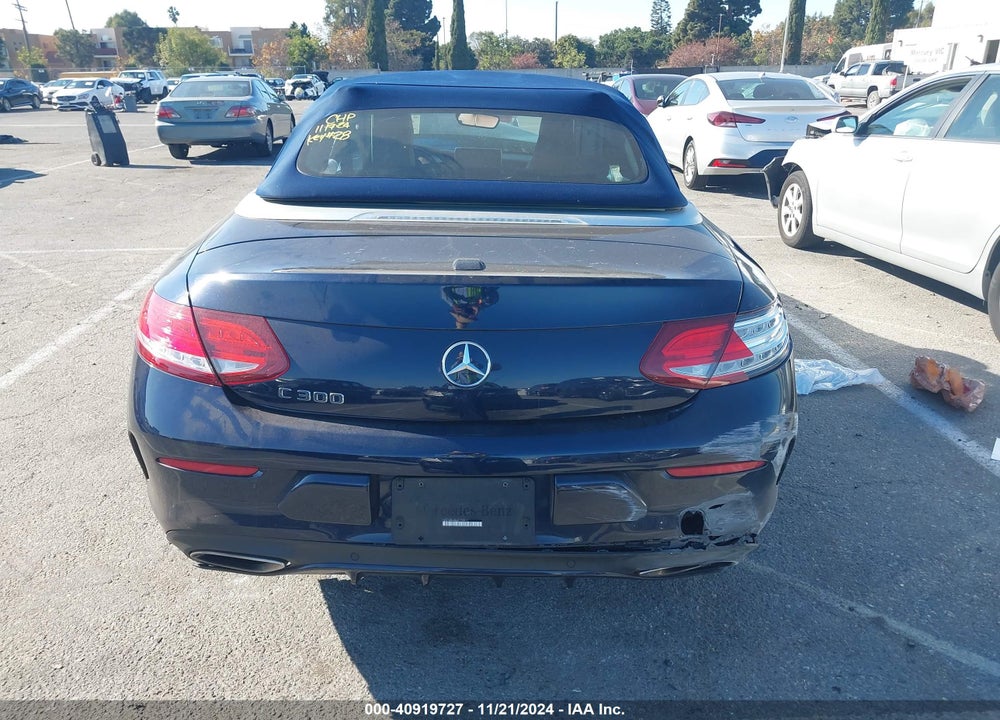 2018 MERCEDES-BENZ C 300 VIN: WDDWK4JB0JF755911