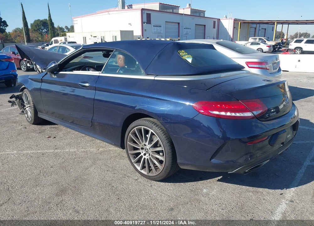 2018 MERCEDES-BENZ C 300 VIN: WDDWK4JB0JF755911