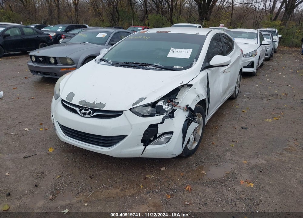 2012 HYUNDAI ELANTRA GLS VIN: 5NPDH4AE3CH149750