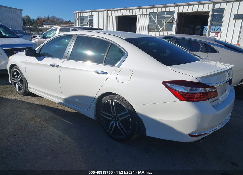 2016 HONDA ACCORD SPORT VIN: 1HGCR2F6XGA133381
