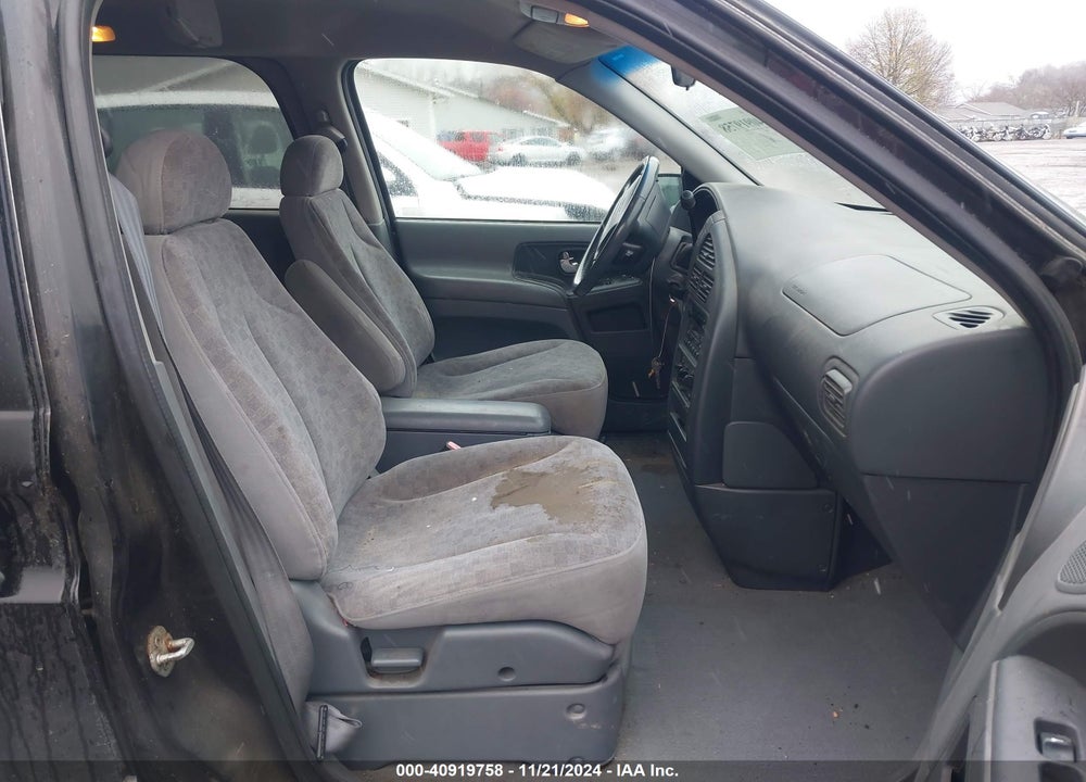 2001 NISSAN QUEST GXE VIN: 4N2ZN15T61D824951